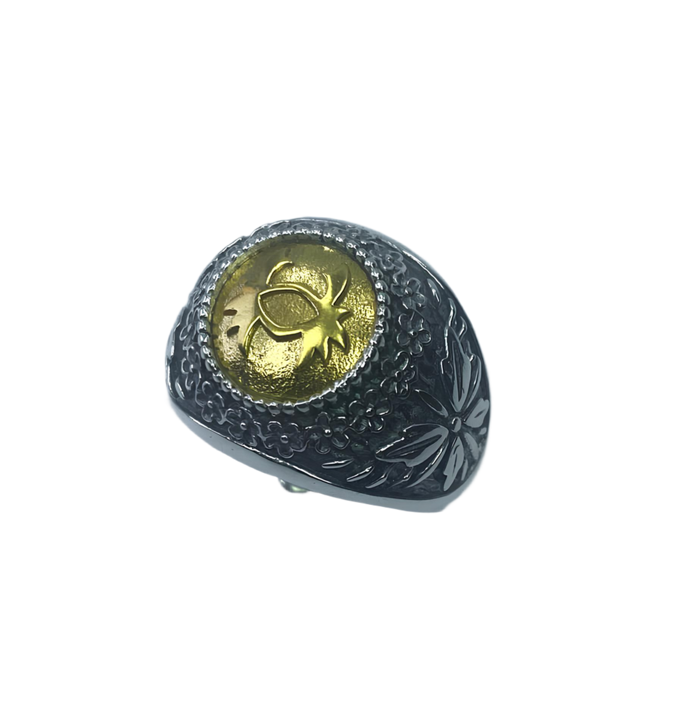 Anello Zodiaco Cancro con placcatura in Oro