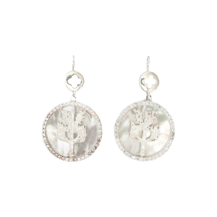 Orecchini Stone Aquila e Madreperla