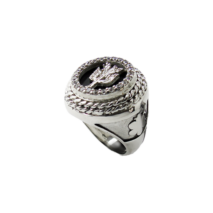 Anello Regalis Onice e Zirconi