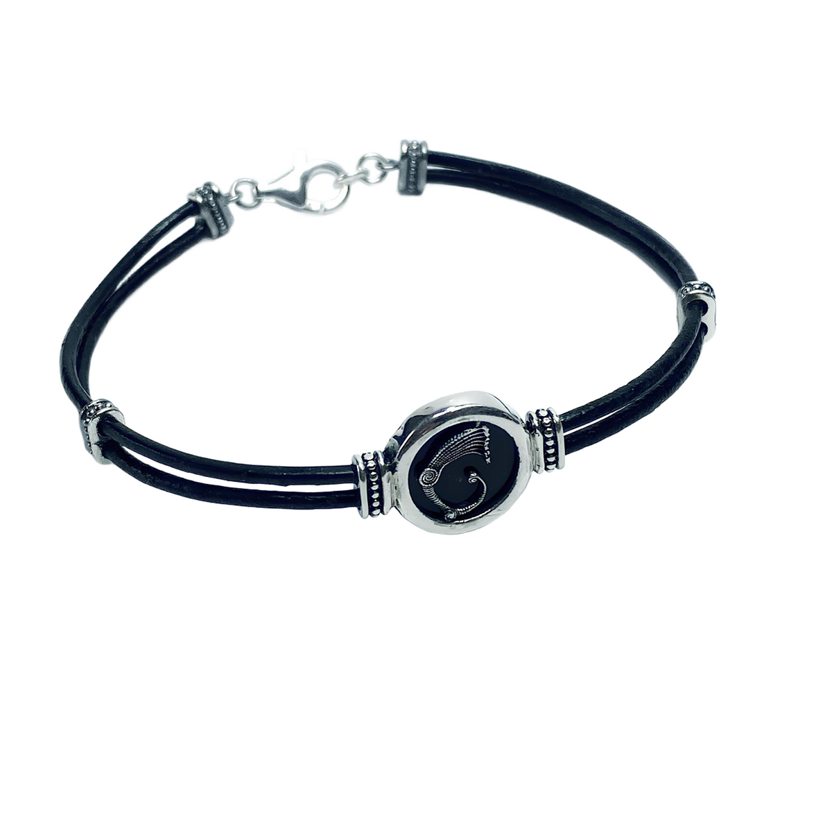 Bracciale Uomo Florens in Cuoio