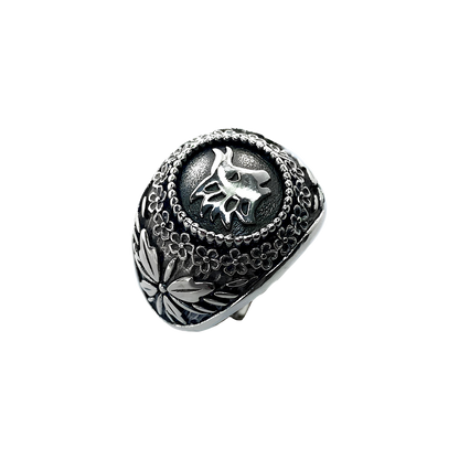Anello Zodiaco Toro argento