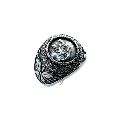 Anello Zodiaco Scorpione argento