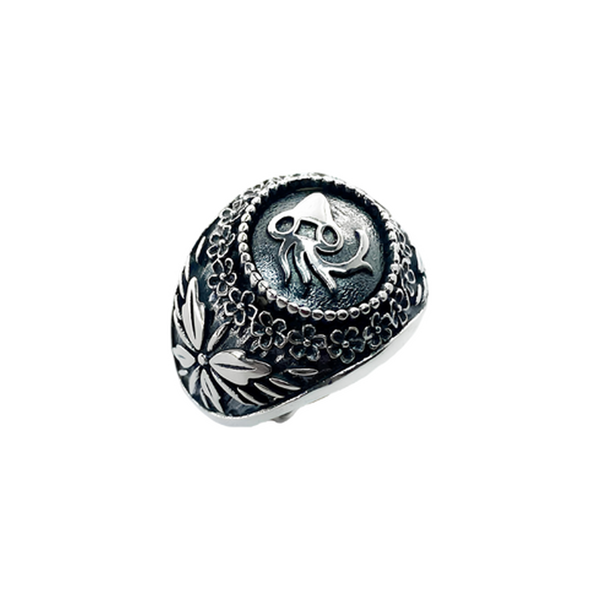 Anello Zodiaco Acquario argento