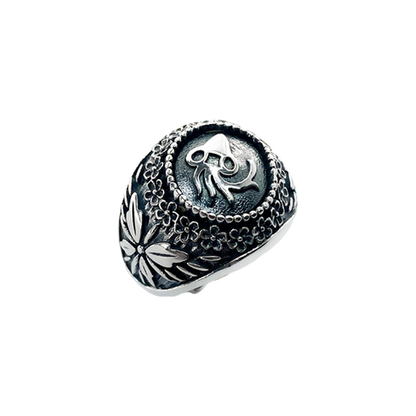 Anello Zodiaco Acquario argento
