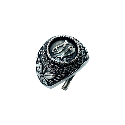 Anello Zodiaco Pesci argento