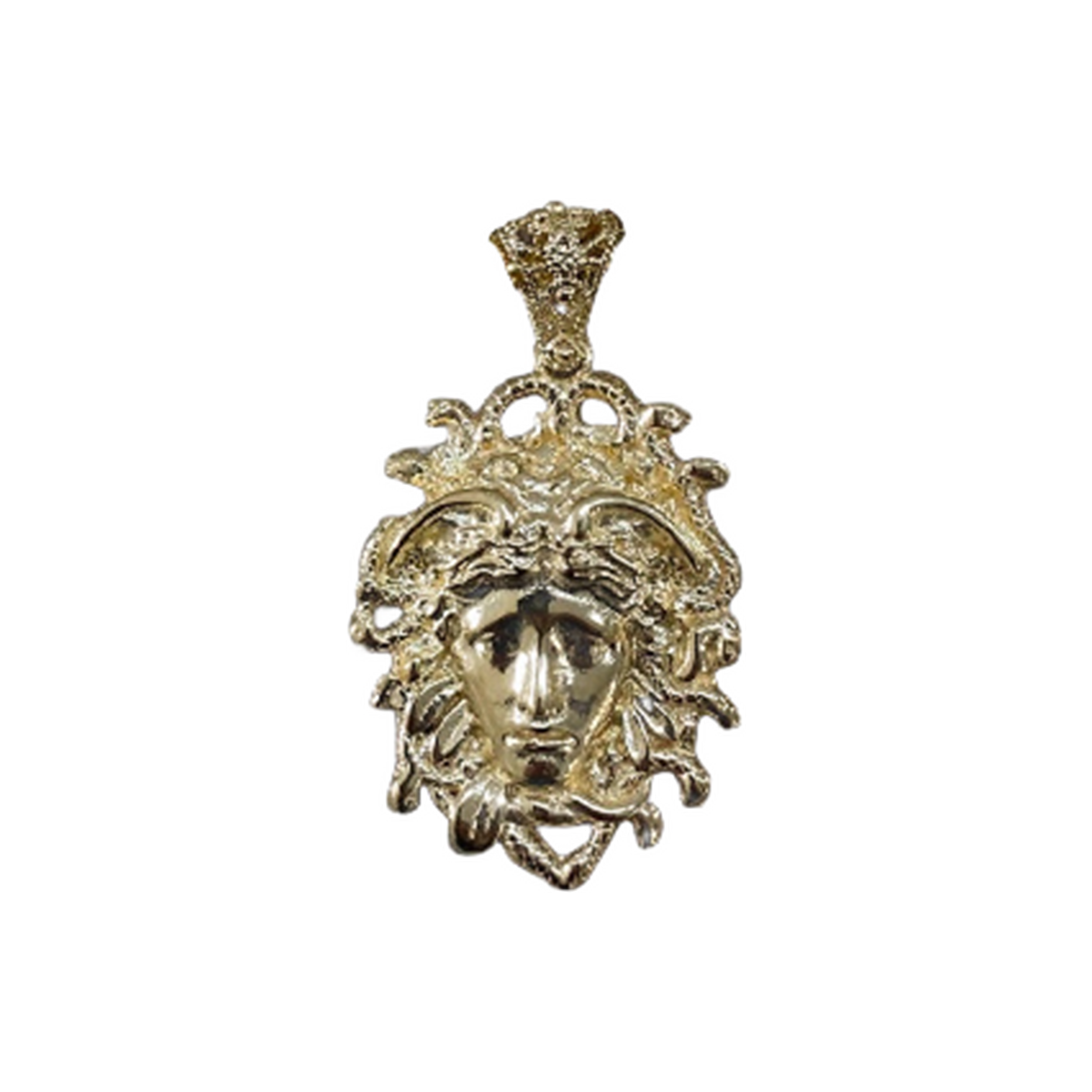 Medusa Ciondolo Placcato oro