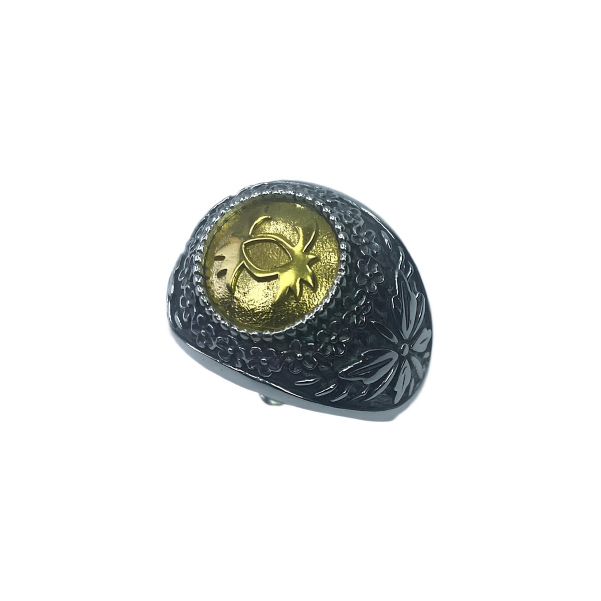 Anello Zodiaco placcato in Oro Cancro