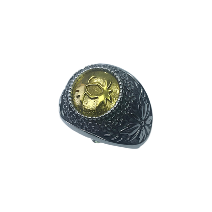 Anello Zodiaco placcato in Oro Cancro