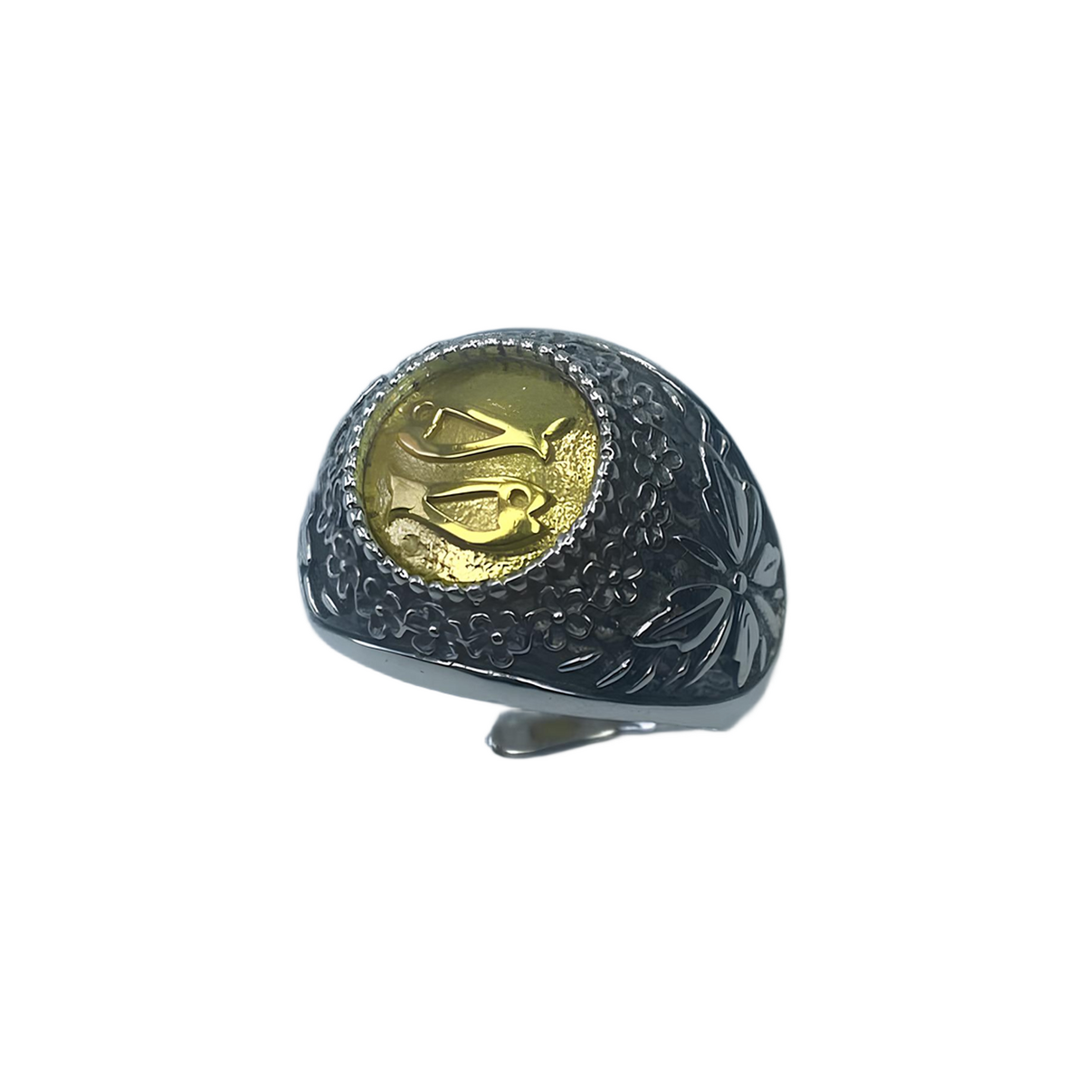 Anello Zodiaco placcato in Oro Pesci