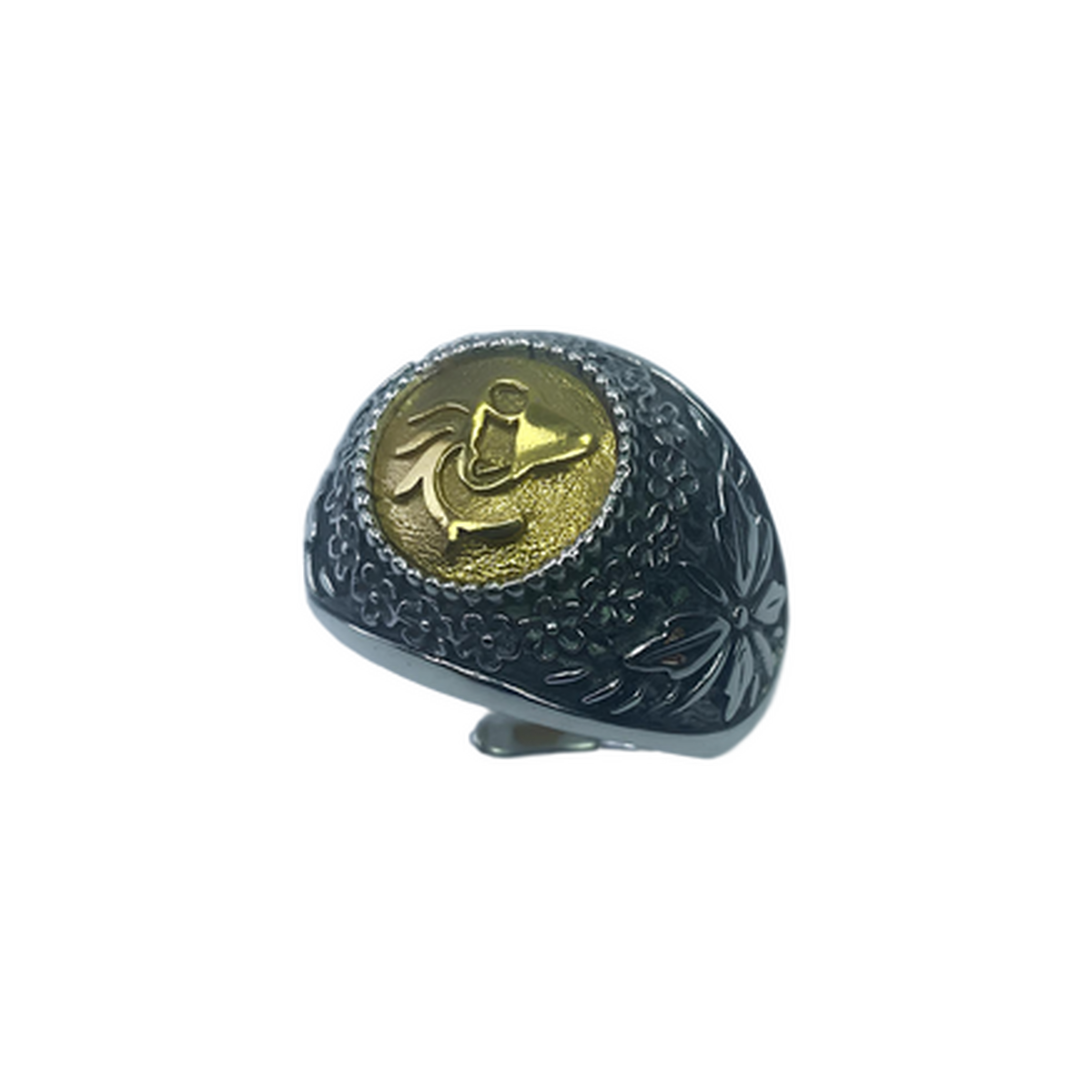 Anello Zodiaco placcato in Oro Acquario