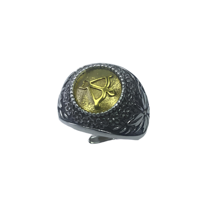 Anello Zodiaco placcato in Oro Sagittario