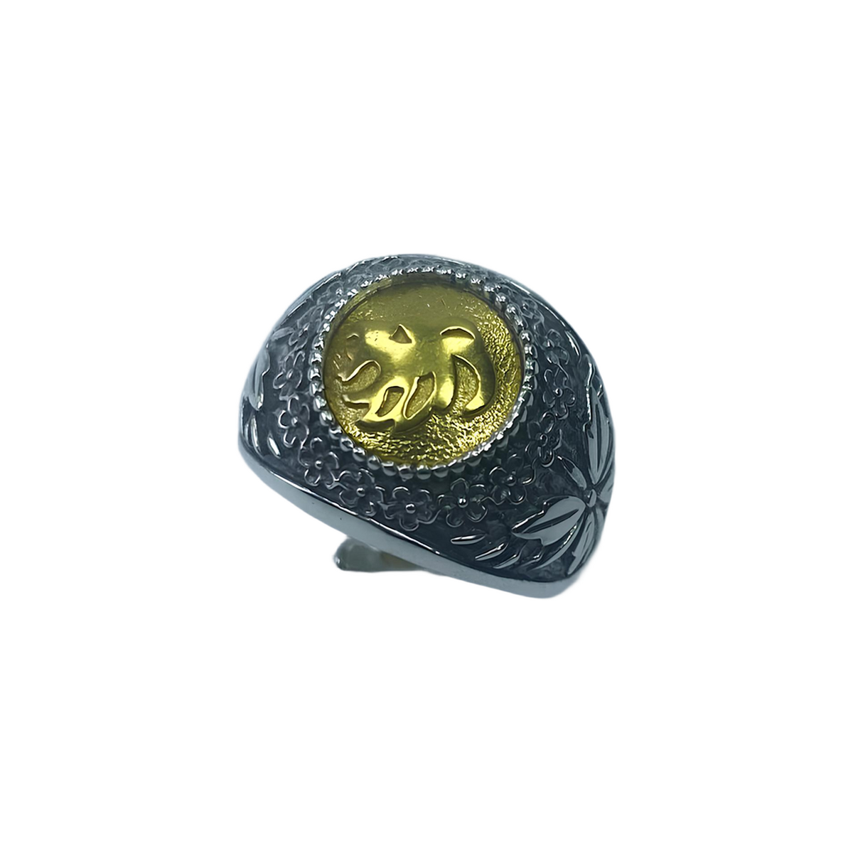Anello Zodiaco placcato in Oro Capricorno