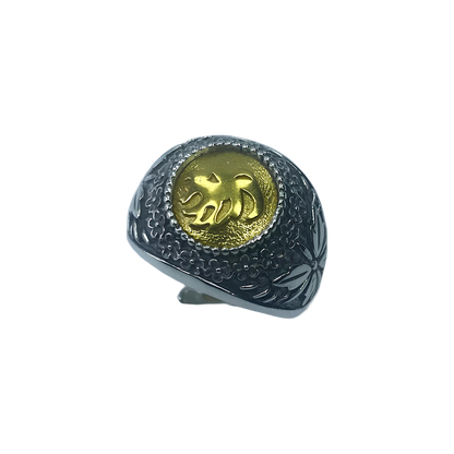 Anello Zodiaco placcato in Oro Capricorno