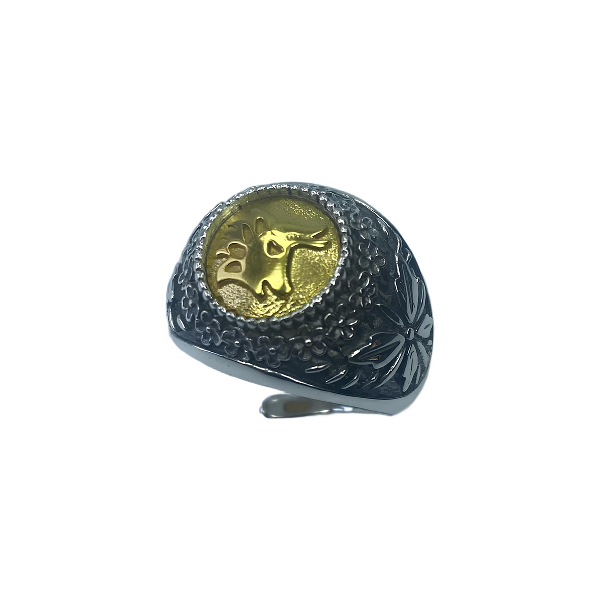 Anello Zodiaco placcato in Oro Toro