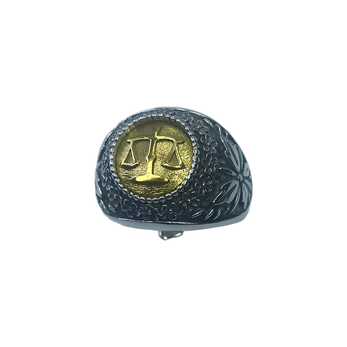 Anello Zodiaco placcato in Oro Bilancia