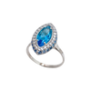 Paris Essentiel Anello Navet Azzurro