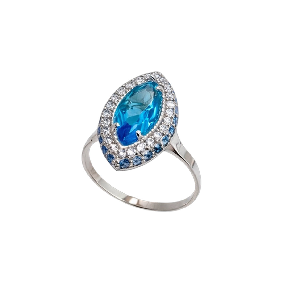 Paris Essentiel Anello Navet Azzurro