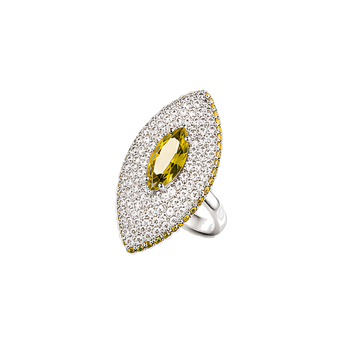 Paris Anello Navet Giallo