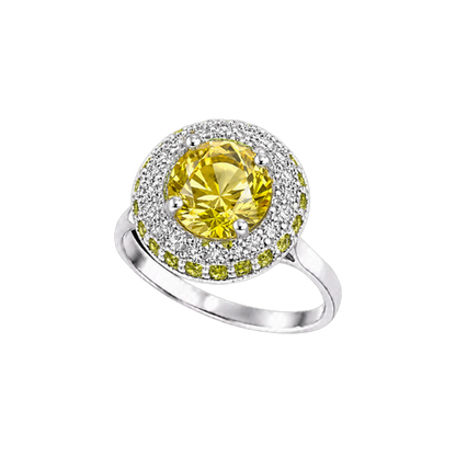 Paris Essentiel Anello Tondo Giallo