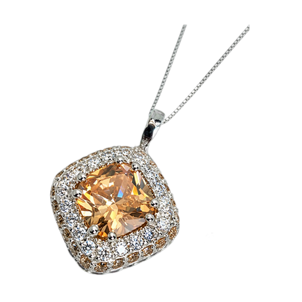 Paris Essentiel Ciondolo Rombo Brown