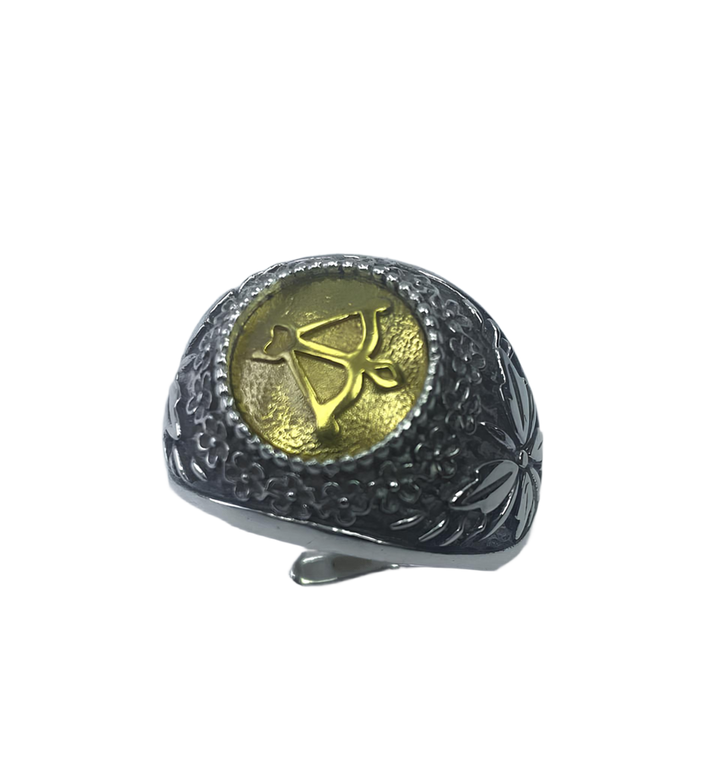 Anello Zodiaco Sagittario con placcatura in Oro