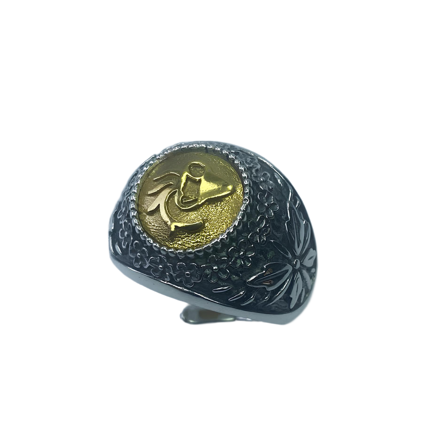 Anello Zodiaco Aquario con placcatura in Oro