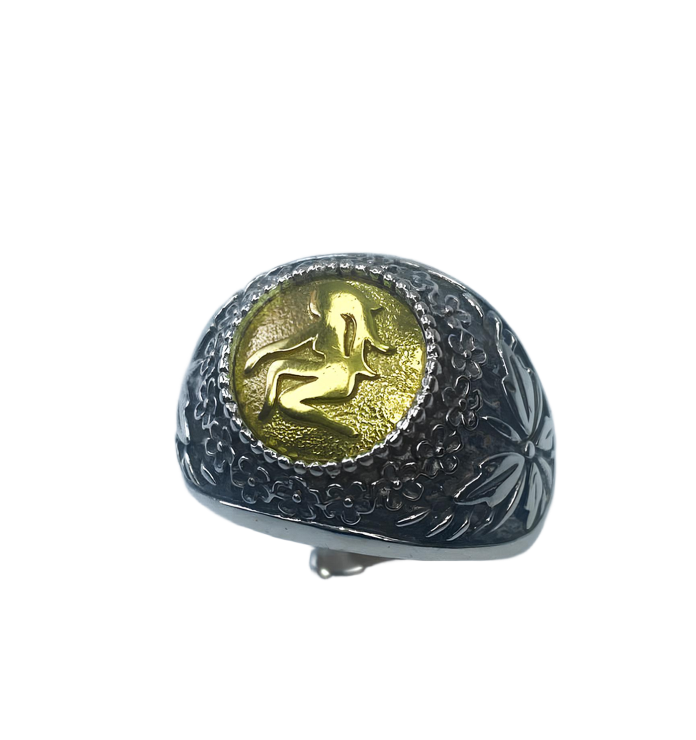 Zodiaco Anello Vergine con placcatura in Oro