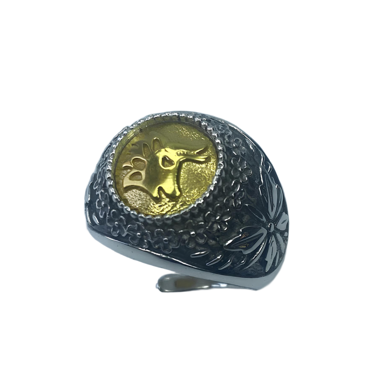 Anello Zodiaco Toro con placcatura in Oro