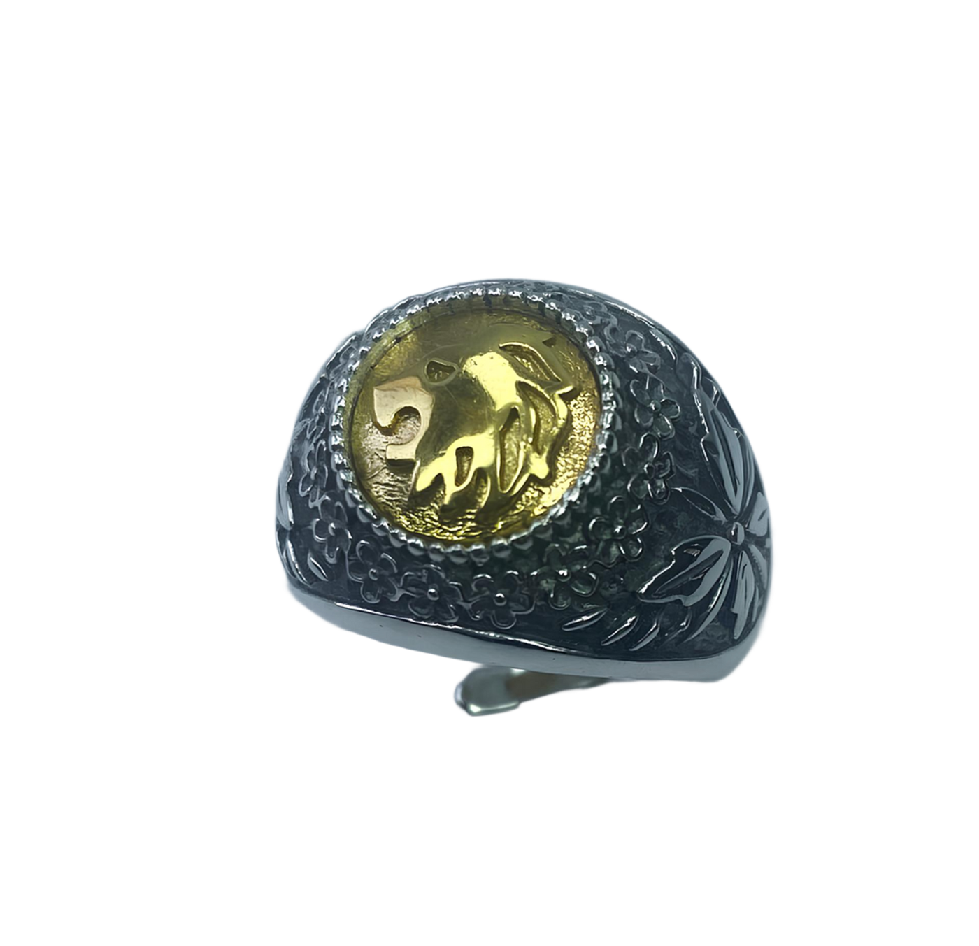 Anello Zodiaco Leone con placcatura in Oro