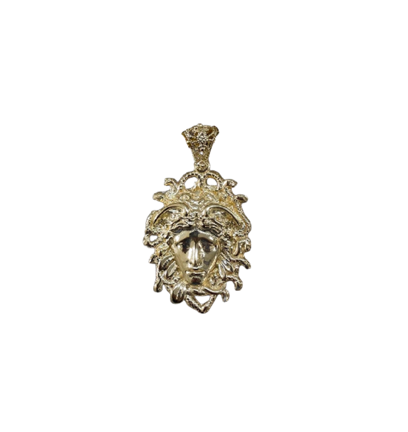 Medusa Ciondolo placcato Oro
