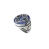 Cocchio Anello Agata Blu
