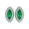 Paris Essentiel Orecchini Navet Verde