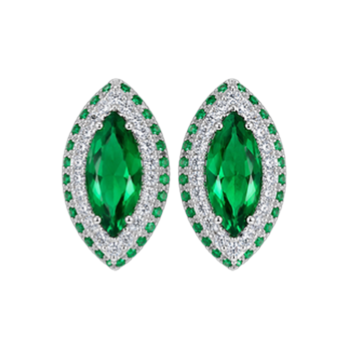 Paris Essentiel Orecchini Navet Verde