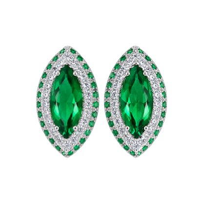 Paris Essentiel Orecchini Navet Verde