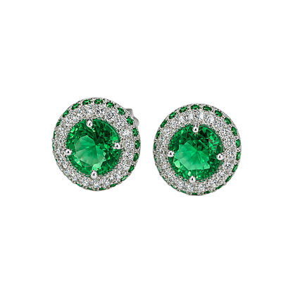 Paris Essentiel Orecchini Tondo Verde