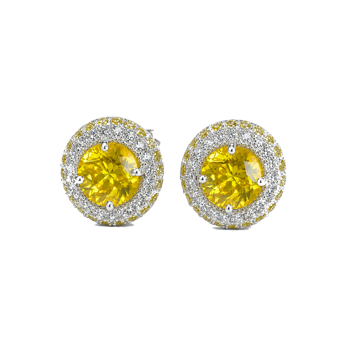 Paris Essentiel Orecchini Tondi Giallo