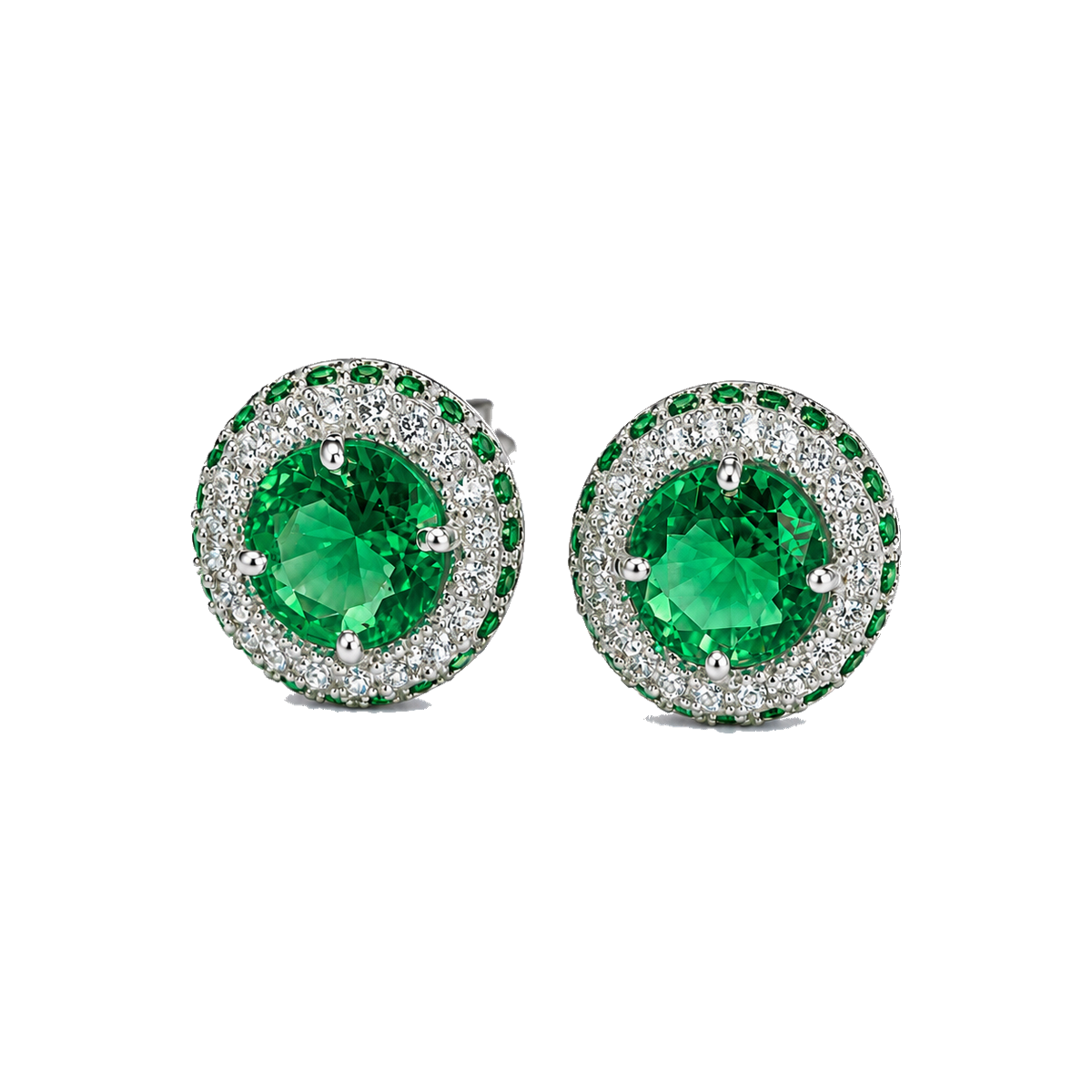 Paris Essentiel Orecchini Tondi Verde