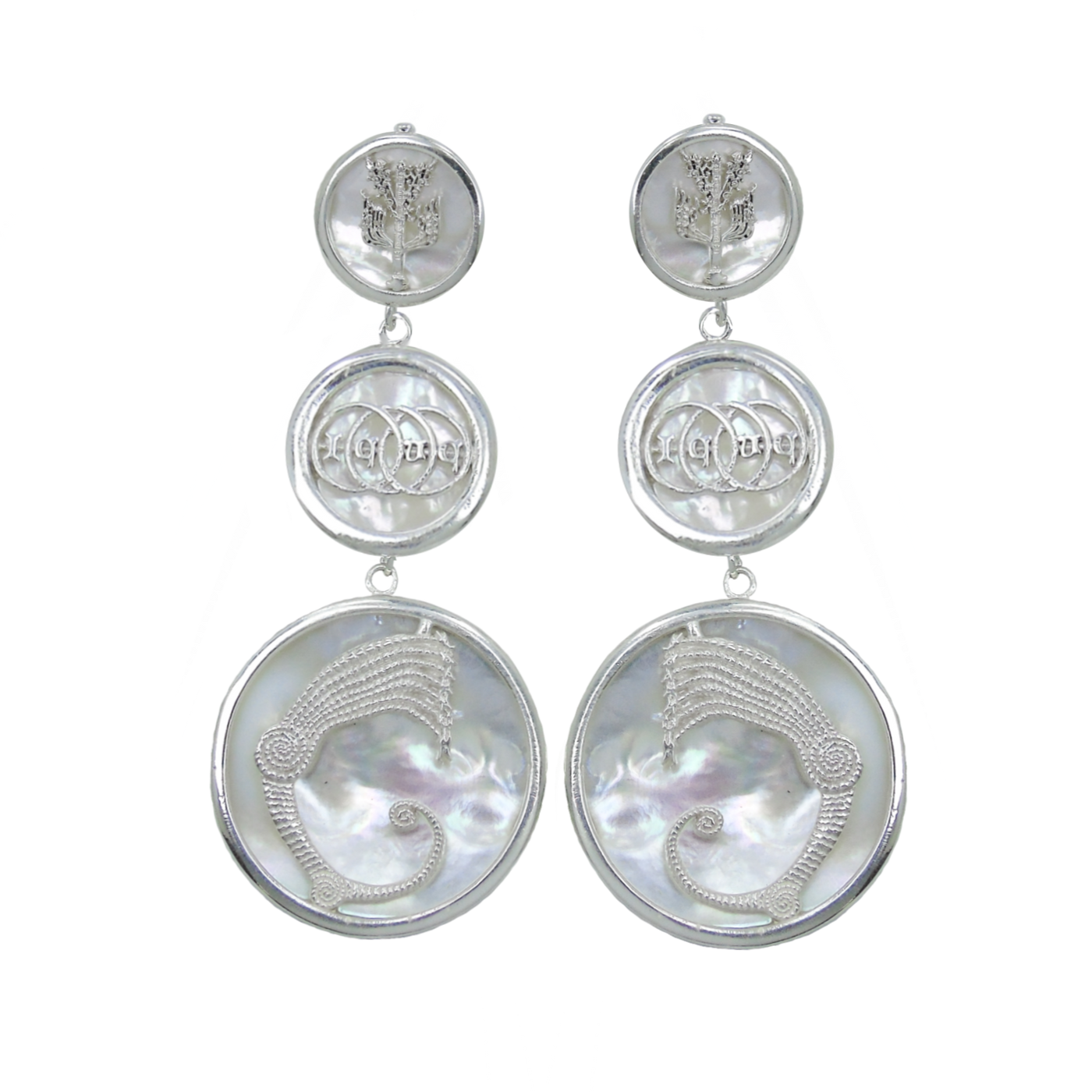 Profezie Orecchini -Madreperla- M121